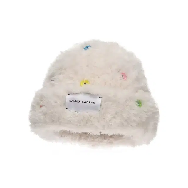 恩僾德 秋冬高颜值百搭显脸小保暖针织毛线骑车冷帽秋冬季女款包头白色毛绒茸大头围 腈纶 绒线帽 男女同款情侣款