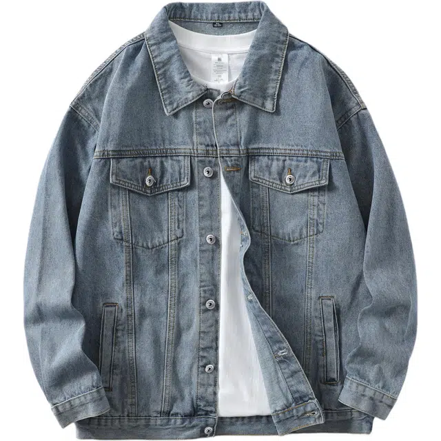 HIKZ Vintage Washed Denim Jacket
