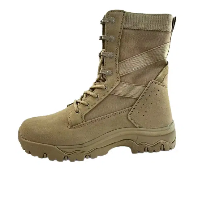 际华 牛反绒 时尚潮流 登山靴 防滑 防沙 耐磨 登上靴 沙漠靴 徒步靴 高筒 户外靴 男女同款