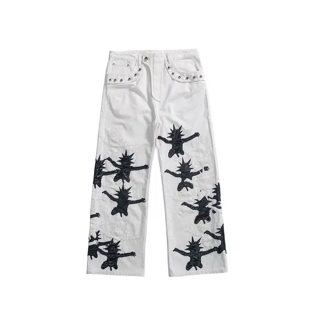 FREE WORLD ORDER Logo Casual Pants