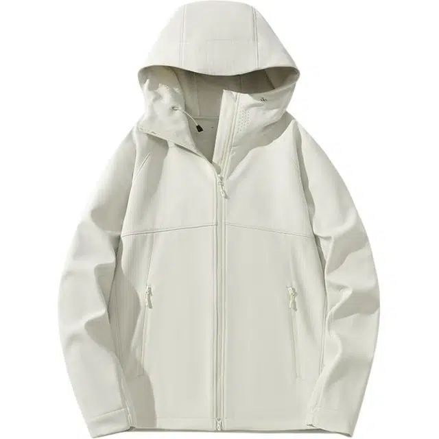 海尔斯 简约纯色时尚户外运动夹克外套 男款