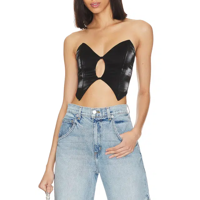 SUPERDOWN Cut Out Top Clara