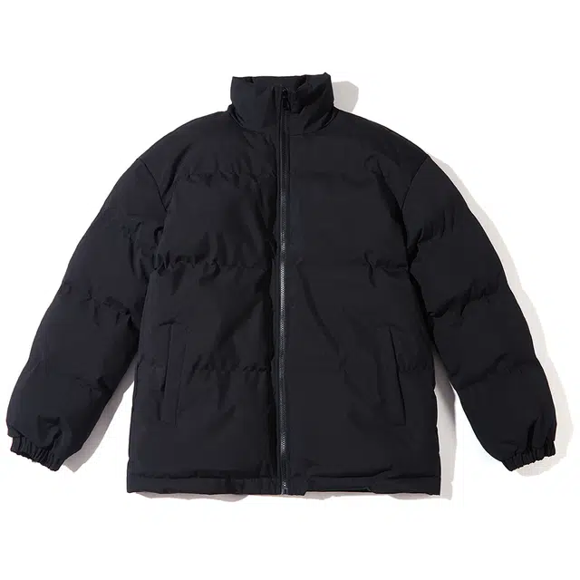 范索米 日系学院风简约纯色基础款休闲日常百搭立领面包服棉服外套情侣 男女同款