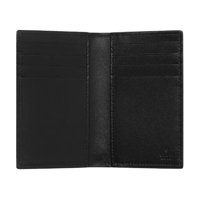 Gucci GG Embossed Leather Wallet Black