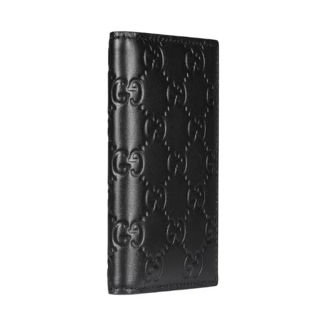 Gucci GG Embossed Leather Wallet Black