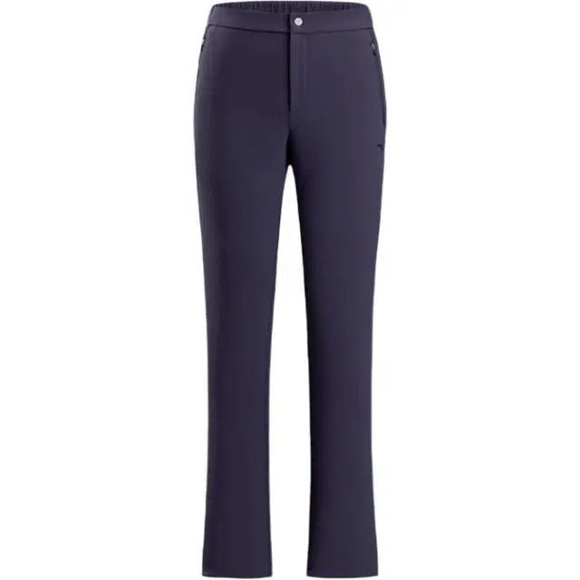 超级安踏  休闲简约加绒微喇保暖舒适  运动长裤  女款