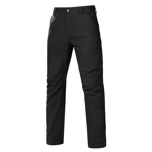 自由兵 凌霜秋冬保暖男户外防刮耐磨战术防风防泼登山徒步长裤  软壳裤 男款