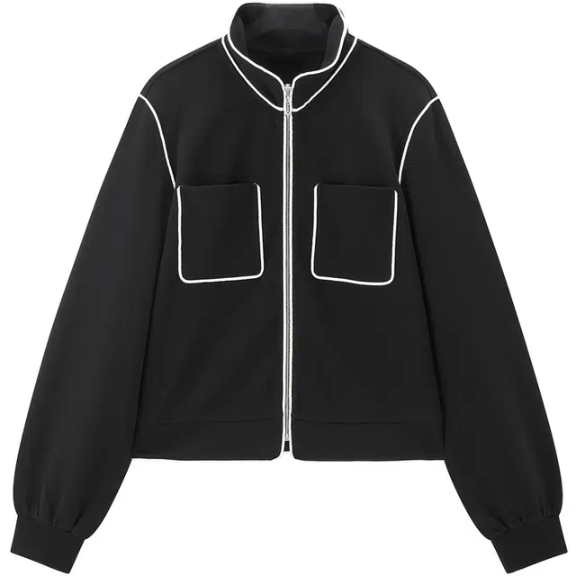 Peacebird Sport Tweed Zip Cardigan