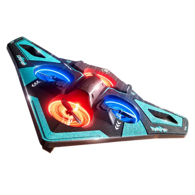 安可托 六代战斗机模型无人机 稳定智能悬停 四缸涡轮动力 一键起降 电动遥控飞机