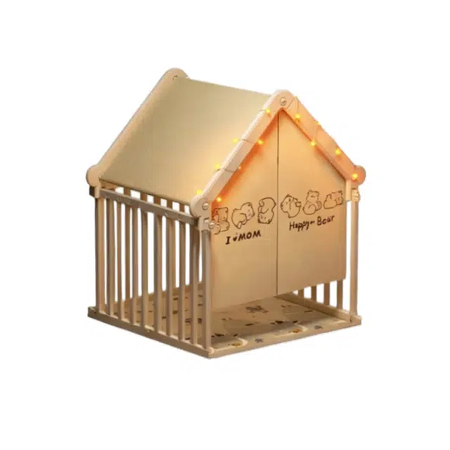 乖乖熊 甜甜熊游戏屋围栏 游戏围栏