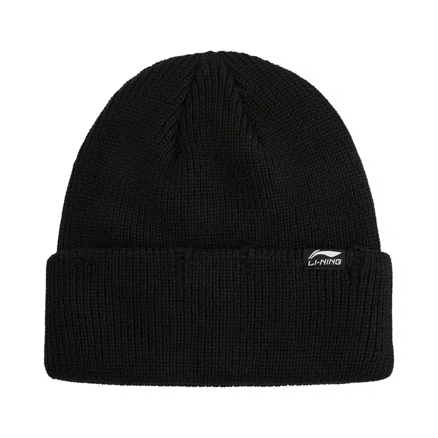 中国李宁 潮流运动系列 时尚百搭保暖 腈纶 绒线帽 男女同款情侣款