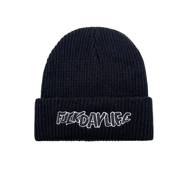 艾佳微 休闲时尚百搭通勤保暖防风防寒 腈纶 绒线帽 男女同款情侣款