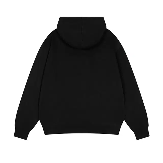 拾个壹先生 美式高街格纹仿刺绣印花复古百合花卉工艺休闲百搭卫衣 男女同款