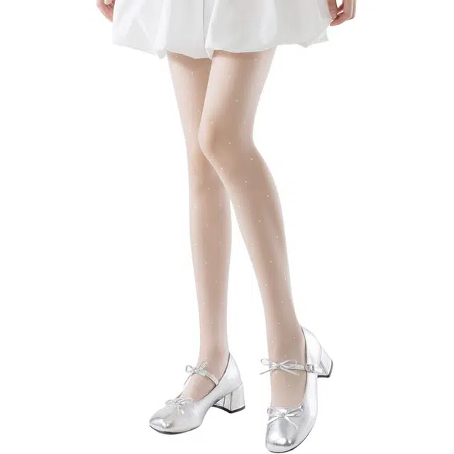 妮轻 纯欲波点爱心圆点性感丝袜 女款