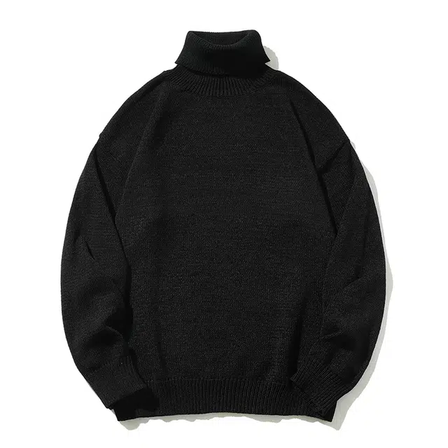 棉基因 青少年减龄清新森系肌理感毛线衣厚实内搭休闲运动氛围感职场通勤极简风女装高街美式亲肤打底衣松弛感学院风毛衣 男女同款