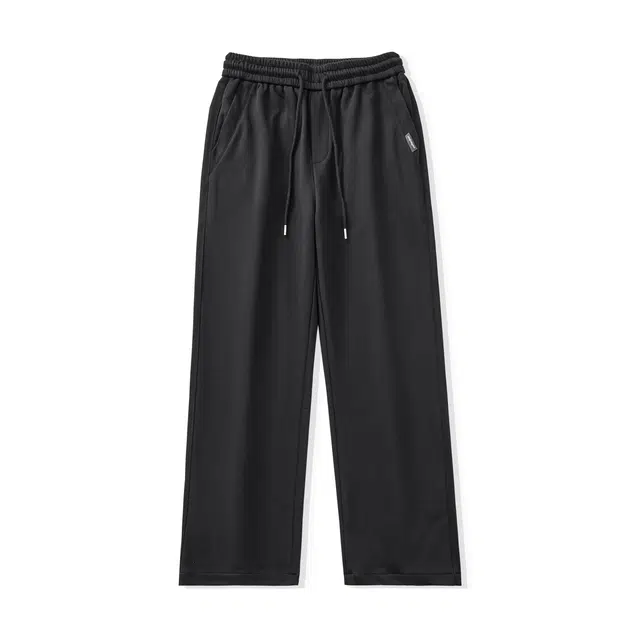 希越 秋季美式复古潮流卫裤直筒宽松垂感百搭休闲裤 男款