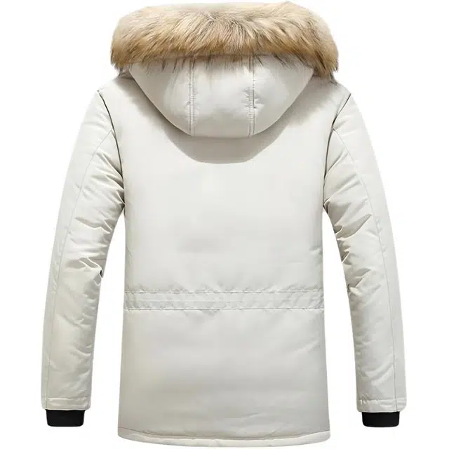 左岸 美式复古连帽外套保暖高级氛围感宽松百搭棉服 男款