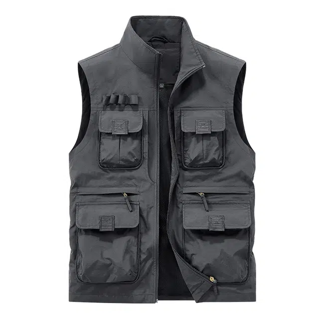 海尔斯 户外舒适简约马甲 男款