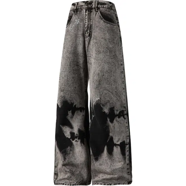 PAINT STAIN Denim Pants