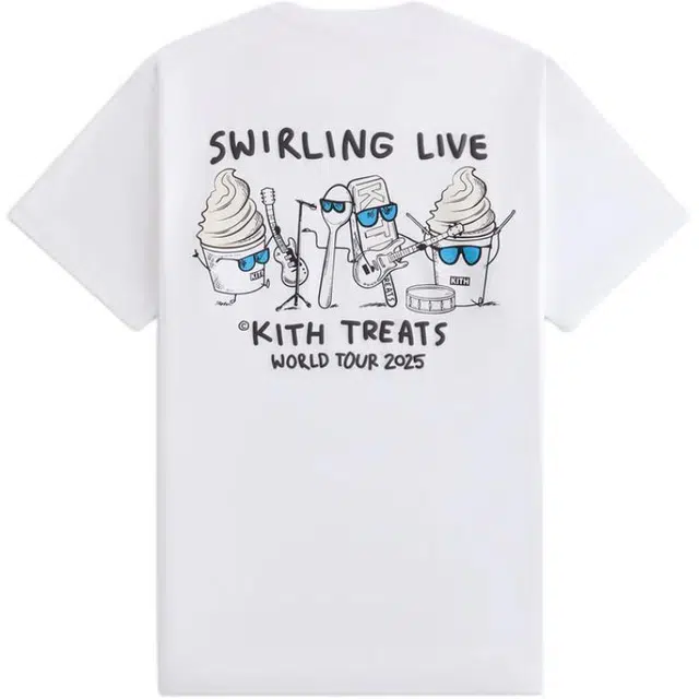 KITH Treats FW25 Swirling T