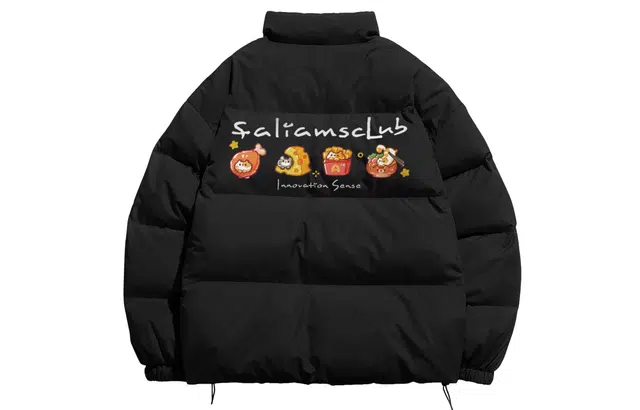 FALIAMS Down Jacketslogocatvibe