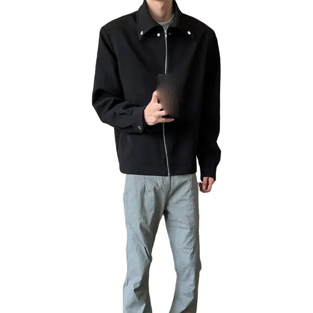 黑马漫画 短款行政外套男痞帅高级感小众美式初秋穿搭底特律夹克 男女同款