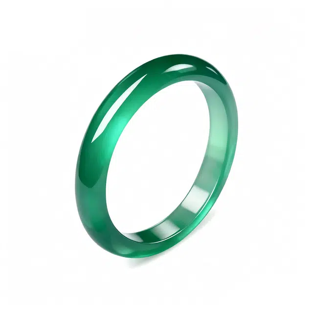 眰恦 远山黛油青 江南温婉 东方雅韵 新中式古风玉镯#好运天然 玉髓 手镯 女款