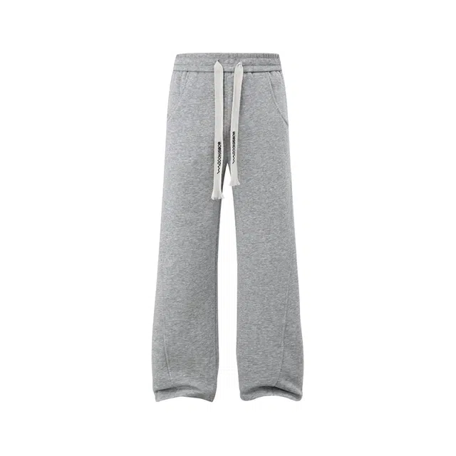 煦加 美式复古经典款宽松纯色长裤日常出行通勤穿搭百搭休闲裤 男女同款