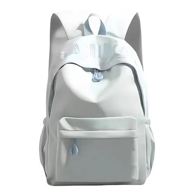 泰格奴 时尚简约小众设计纯色百搭 尼龙 双肩包 男女同款情侣款 蓝色/紫色/红色/绿色/黑色