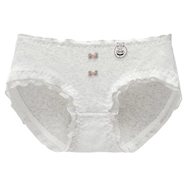 慕梵度 蕾丝边纯欲无痕舒适抑菌透气不闷热不夹臀三角内裤 女款