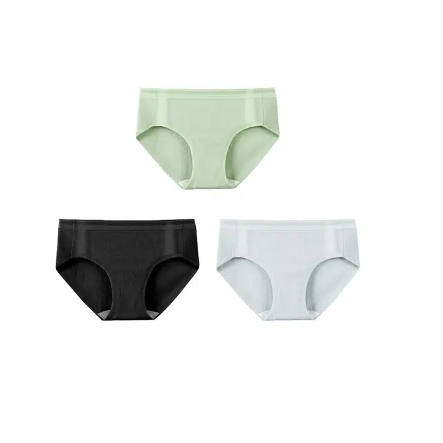 皇室品轩 中腰女士透气女生少女日系短裤夏季薄款三角内裤 女款