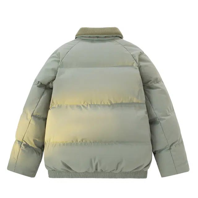 HUANQIU Retro College Windbreaker Jacket