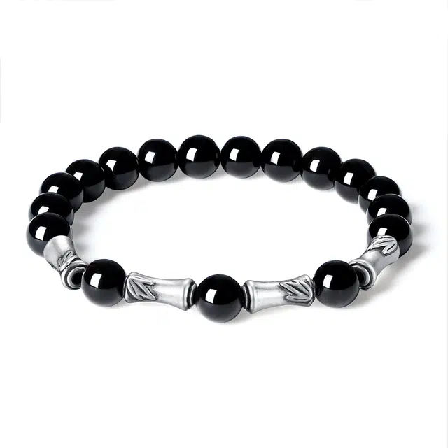 老庙 幸运竹节 转运珠 新中式国潮国风纳福转运礼盒 精致轻奢小众高级设计手饰好运仪式感 玛瑙 手串 女款