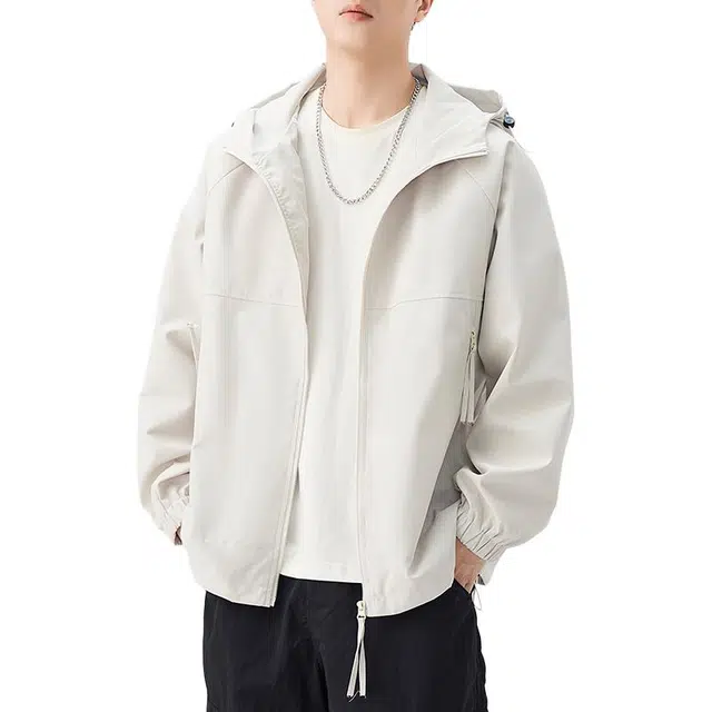 纯团  户外登山服美式工装夹克外套潮牌徒步  防水防风冲锋衣 男女同款