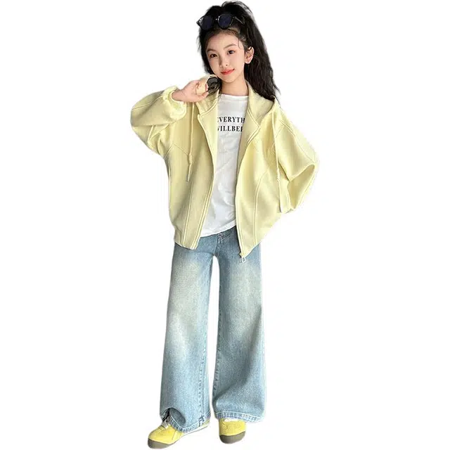 黑恐龙卫衣 简约洋气韩版开衫中大童秋装夹克儿童运动上衣