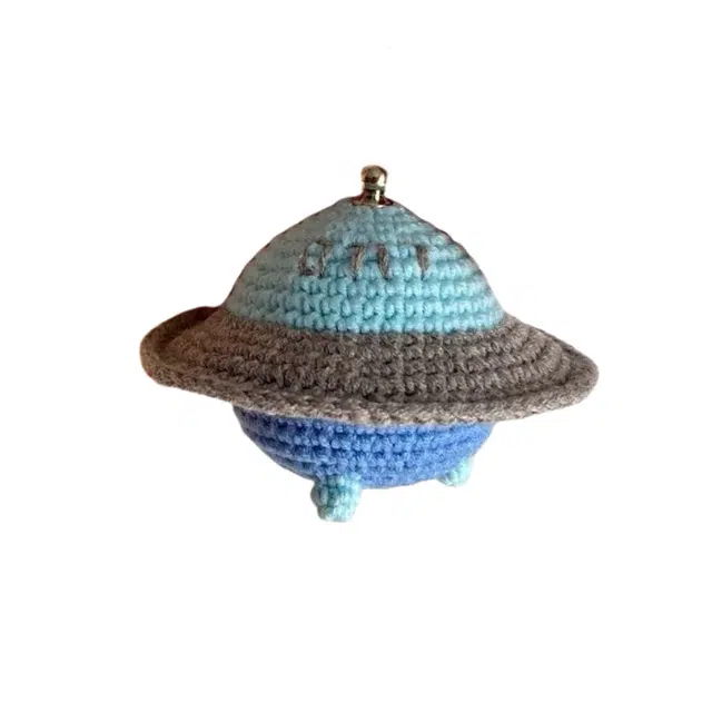 纯兔鼠 编织钥匙扣 毛线钩织玩偶 其他手工制作