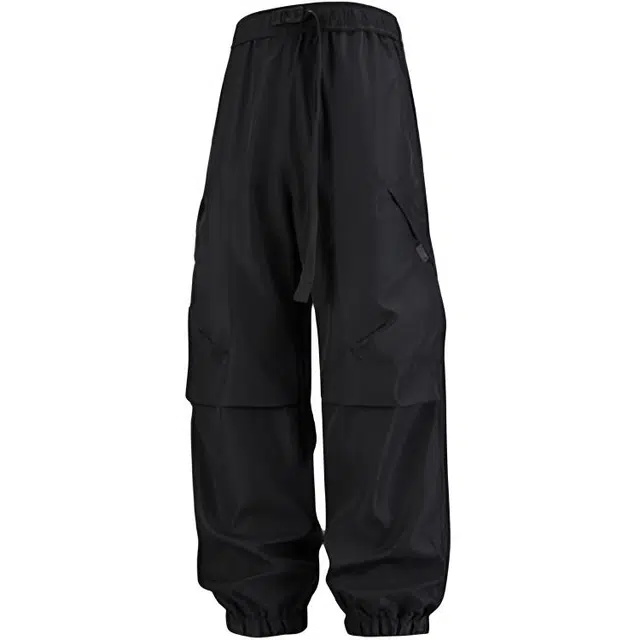 爱爸爸 运动美式宽松直筒纯色舒适百搭休闲裤 男款