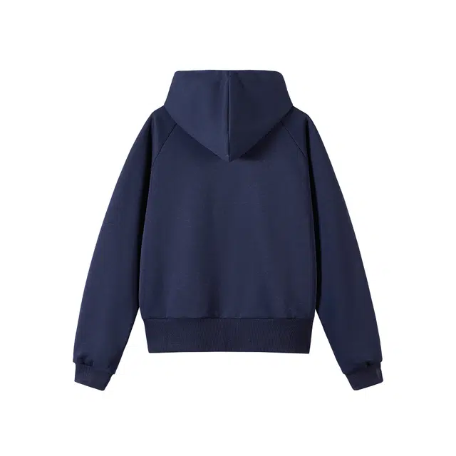 欧路得 欧路得 美式双拉链毛圈短款开衫女男秋季宽松立领连帽衫外套情侣卫衣 男款