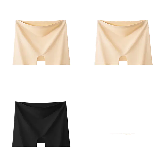 帕兰朵 特调深肤色隐形安全女粉底液防走光轻薄无痕二合一打底裤 平角内裤 女款