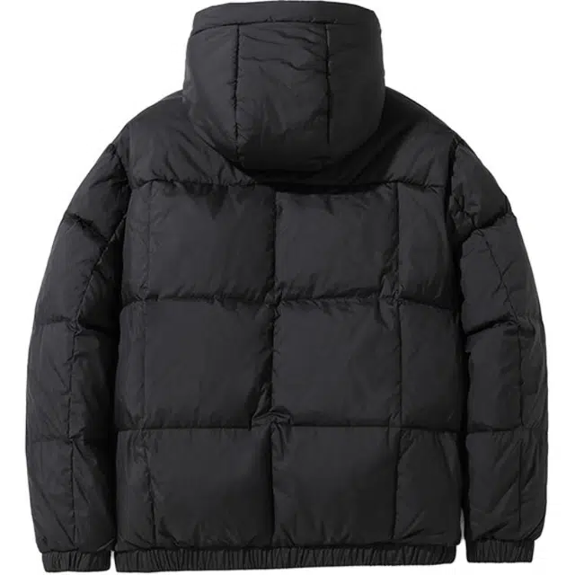 希越 日系高端简约纯色抗寒保暖蓬松面包服羽绒服 男款