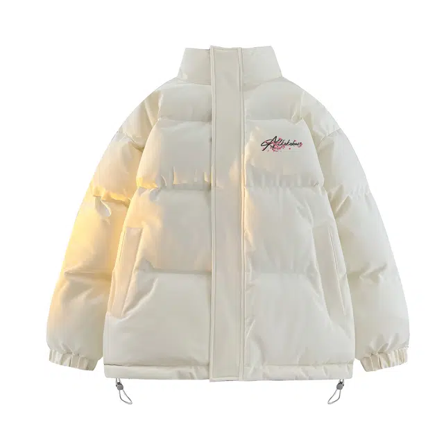 KOKO BASE Classic Embroidered Sakura Puffer Jacket