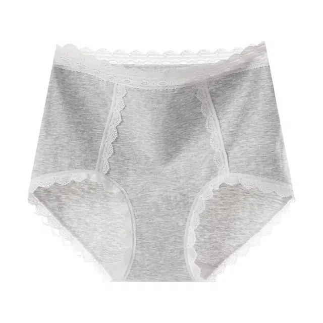 慕梵度 无痕性感蕾丝边抑菌透气亲肤不夹臀收腹柔软舒适三角内裤 女款