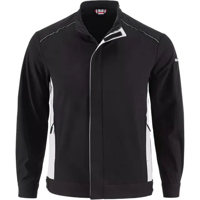 邦固依品 春秋季高端工作服套装男防水时尚工装防风立领耐磨企业团体服夹克 男款