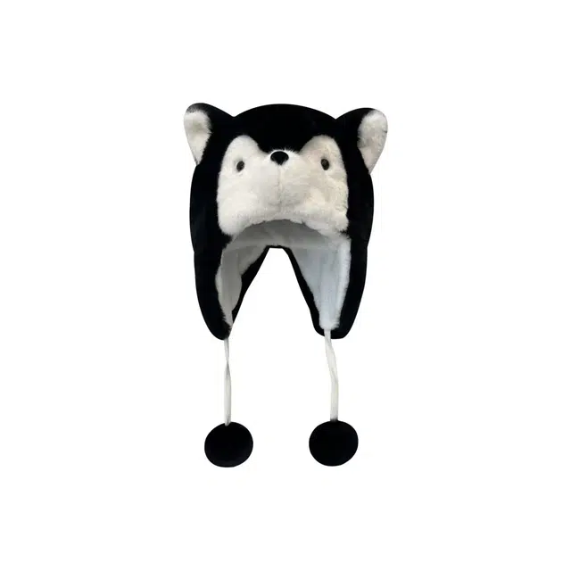 恩僾德 日系可爱卡通小企鹅防寒保暖防风护耳 聚酯纤维 帽子 男女同款情侣款