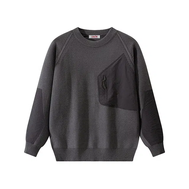 红蜻蜓 百搭休闲合身秋冬慵懒内搭针织衫上衣 女款