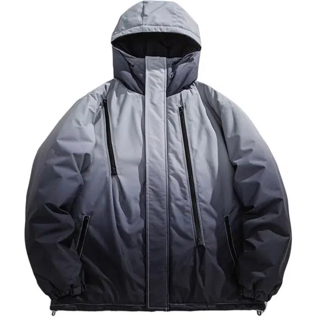 爱爸爸 休闲百搭渐变宽松夹克 男女同款