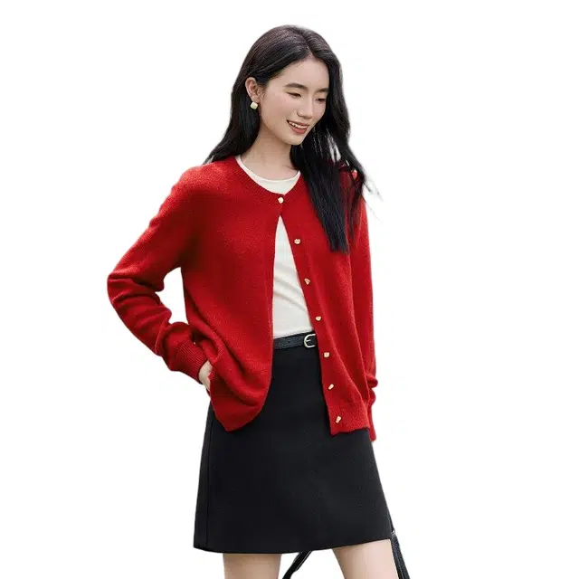 佐塞斯 舒适时尚休闲简约针织衫 女款