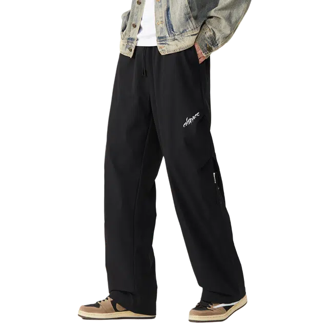 中国航天 山系户外潮流百搭基础款宽松垂感休闲裤 男女同款