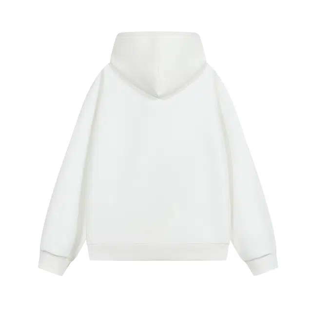 敦煌博物馆 美式复古多巴胺彩色亮闪字母烫钻工艺连帽拉链开衫防风保暖外套潮流学院风运动休闲情侣百搭长袖卫衣 男女同款