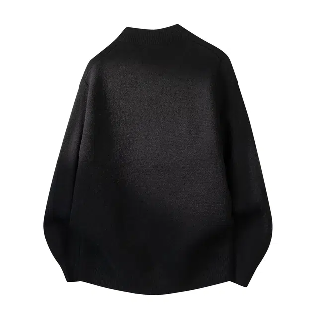 图兰朵 日系复古学院风日常百搭氛围高级感显瘦简约舒适柔软清新慵懒风时尚垂感保暖亲肤潮流痞帅通勤休闲纽扣开衫圆领毛衣外套 男女同款